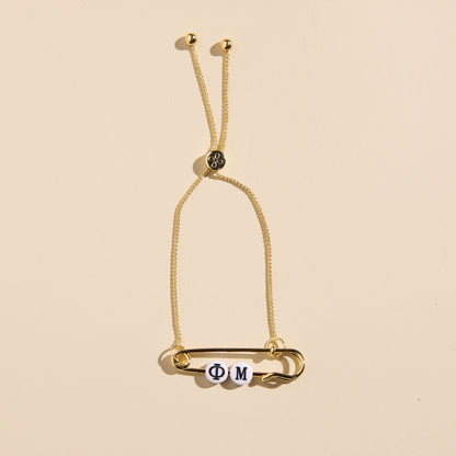 Sorority Safety Pin Bracelets - Officially Licensed