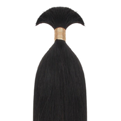 Straight Bulk 100% Human Braiding Hair