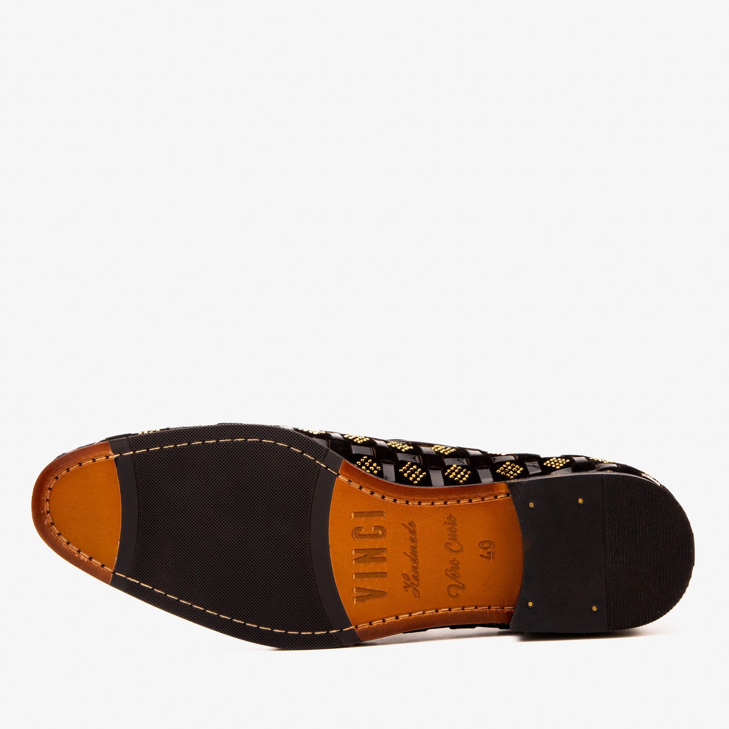 The Vicino Men Shoe Black Bit Dress Loafer