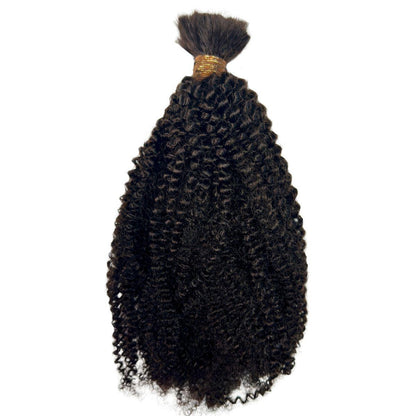 Afro Kinky Bulk 100% Human Braiding Hair