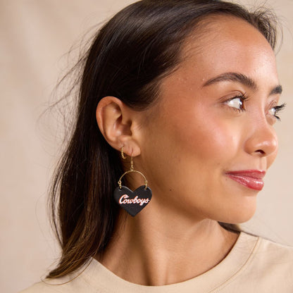 Black Oklahoma State University Cowboys Lover