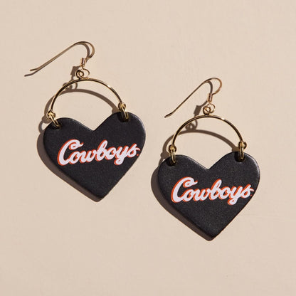 Black Oklahoma State University Cowboys Lover