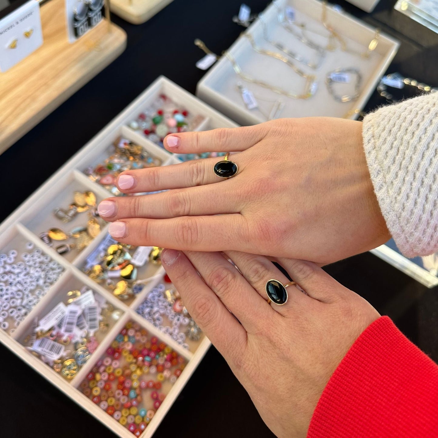 Ember Glow Garnet Necklace