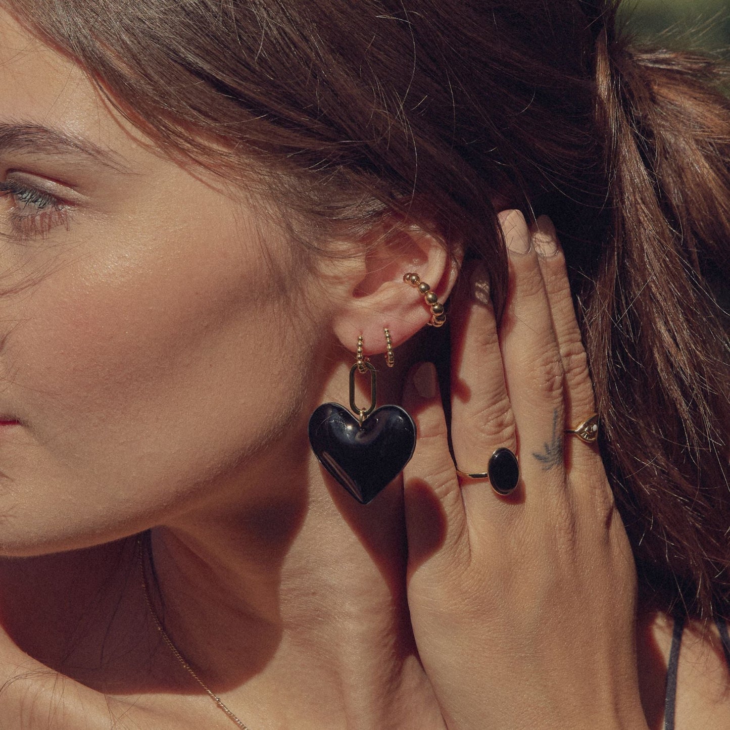 Ember Glow Garnet Necklace