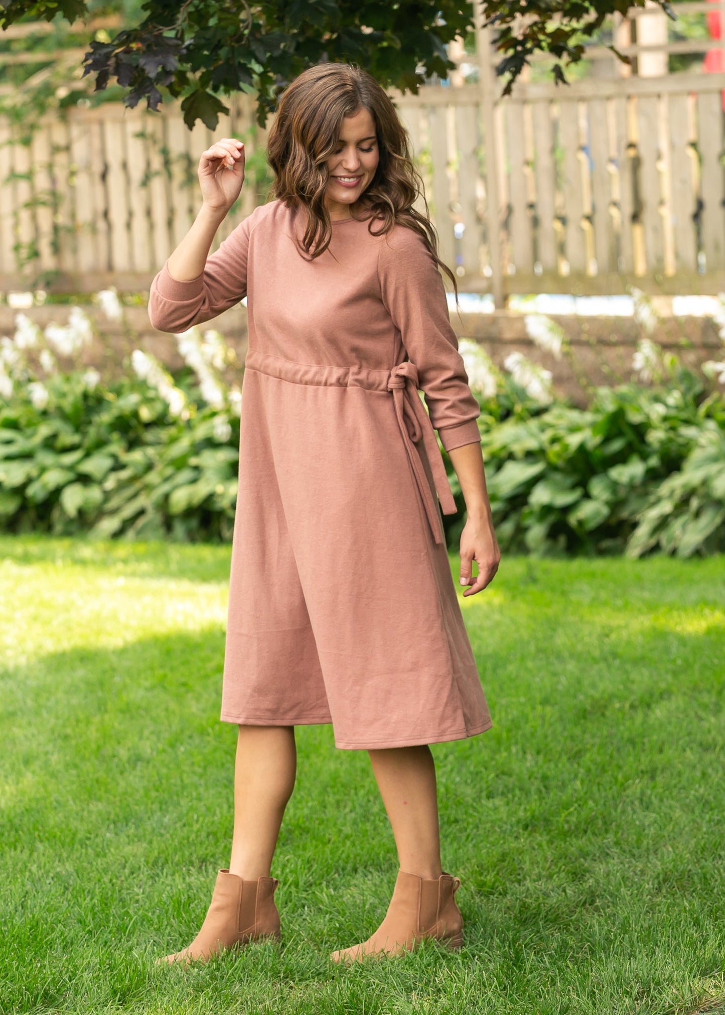 Blair Long Sleeve Midi Dress