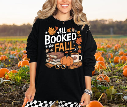 Booked For Fall - tee or sweatshirt