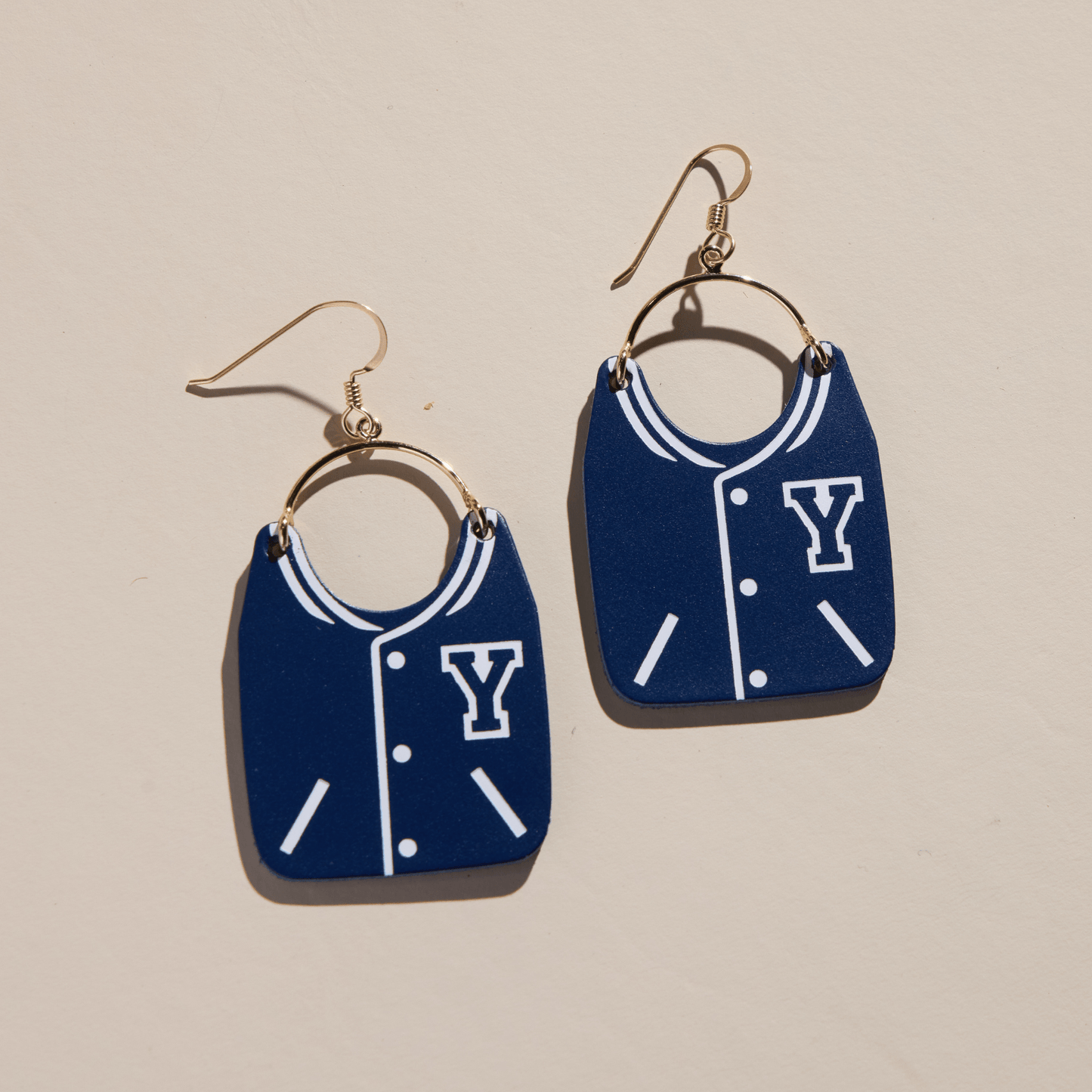 Brigham Young University Letter Jacket Earrings