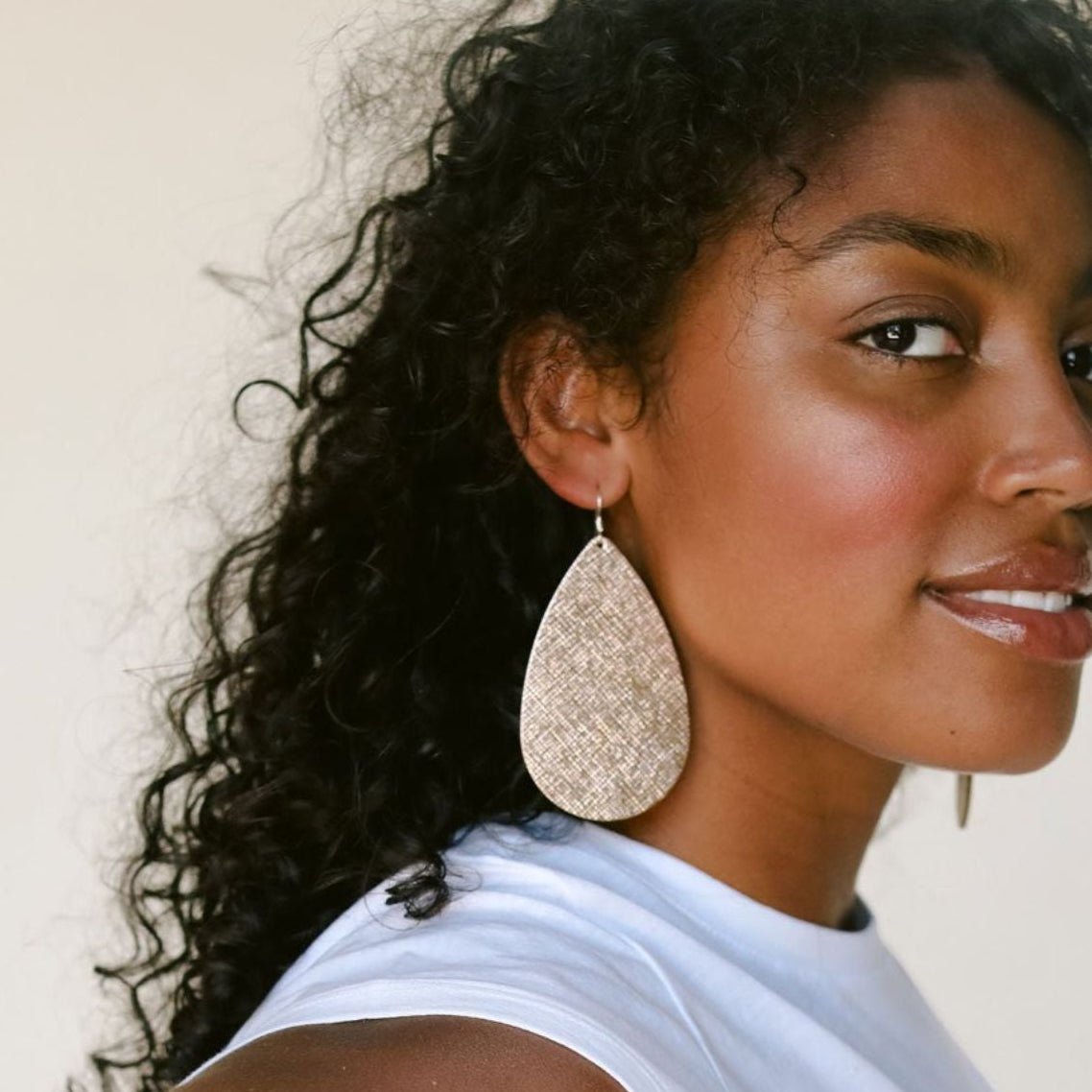 Bronze Leaf Teardrops