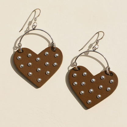 Brown Studded Harlow