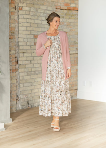 Cally Open Front Cardigan