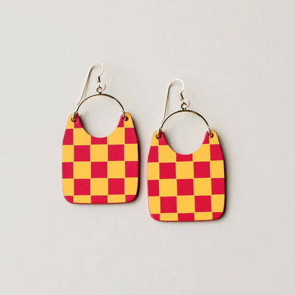 Crimson & Yellow Checkmate Charlies