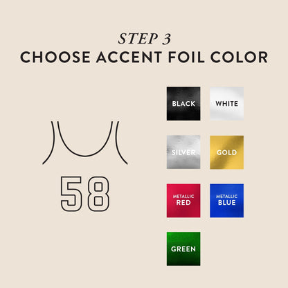 Custom Basketball Jersey Earrings