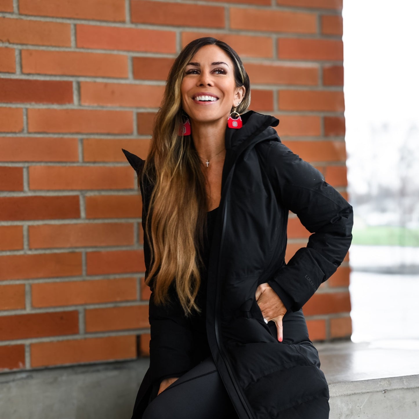 Custom Basketball Jersey Earrings