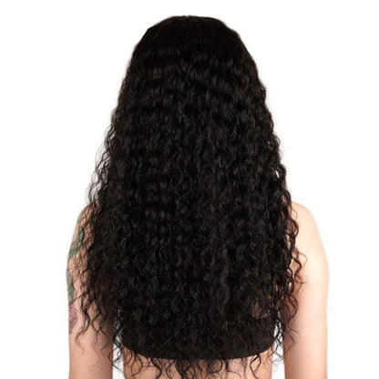 Deep Wave 13x4 HD Lace Front Human Hair Wig