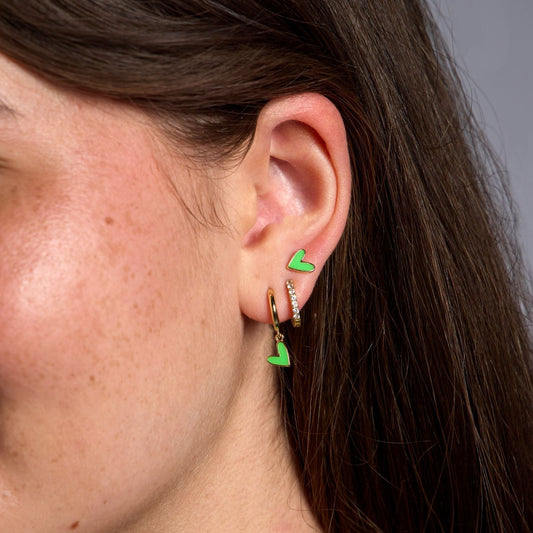 Electric Green Sweetheart Huggies