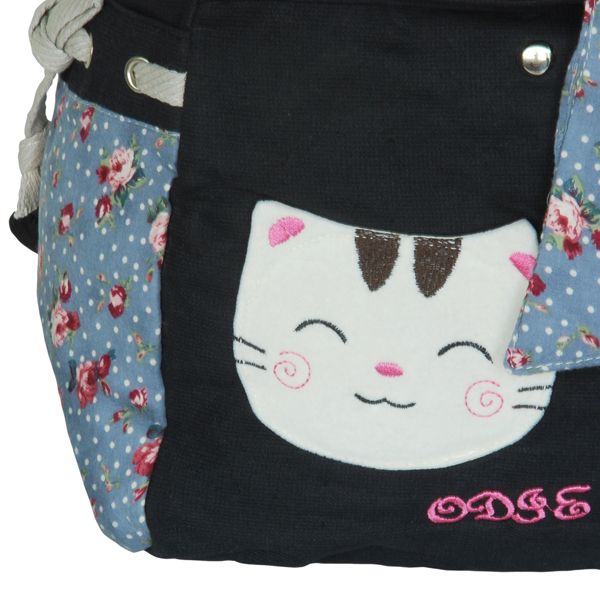 [Endless Love] Fabric Art School Backpack Outdoor Daypack