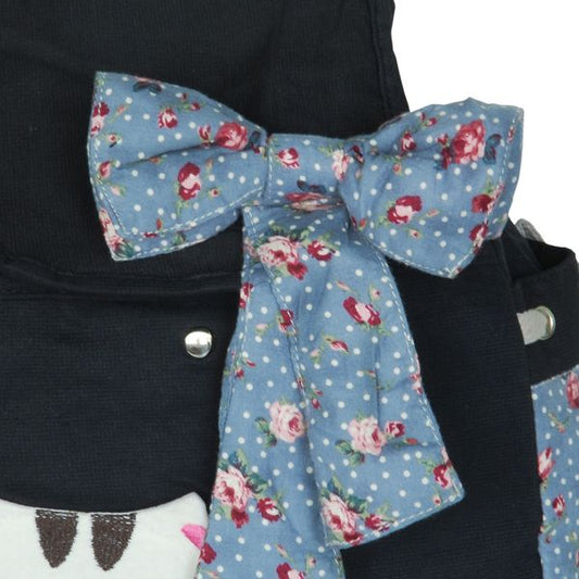 [Endless Love] Fabric Art School Backpack Outdoor Daypack