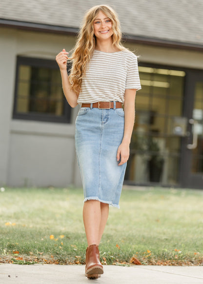 Essential Linen Short Sleeve T-shirt