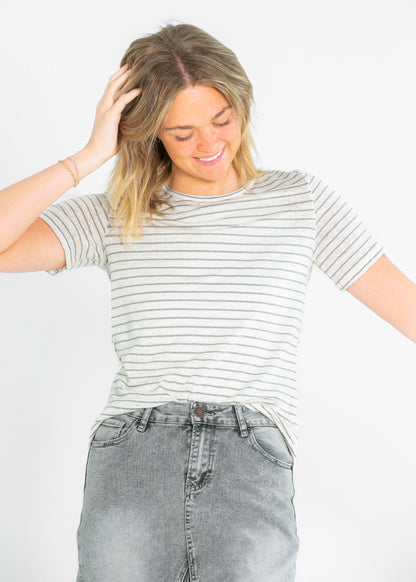 Essential Linen Short Sleeve T-shirt