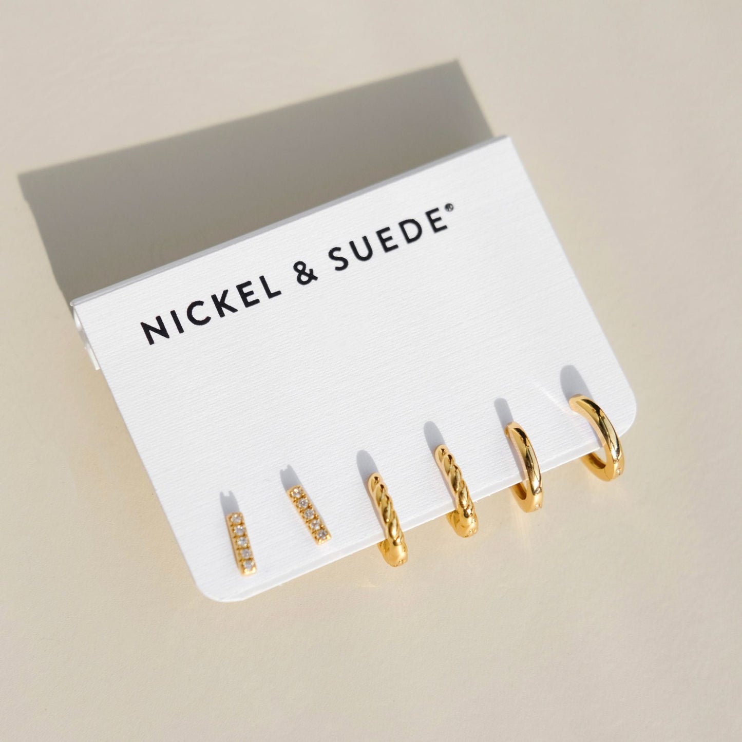 Gold Classics Dainty Earring Set