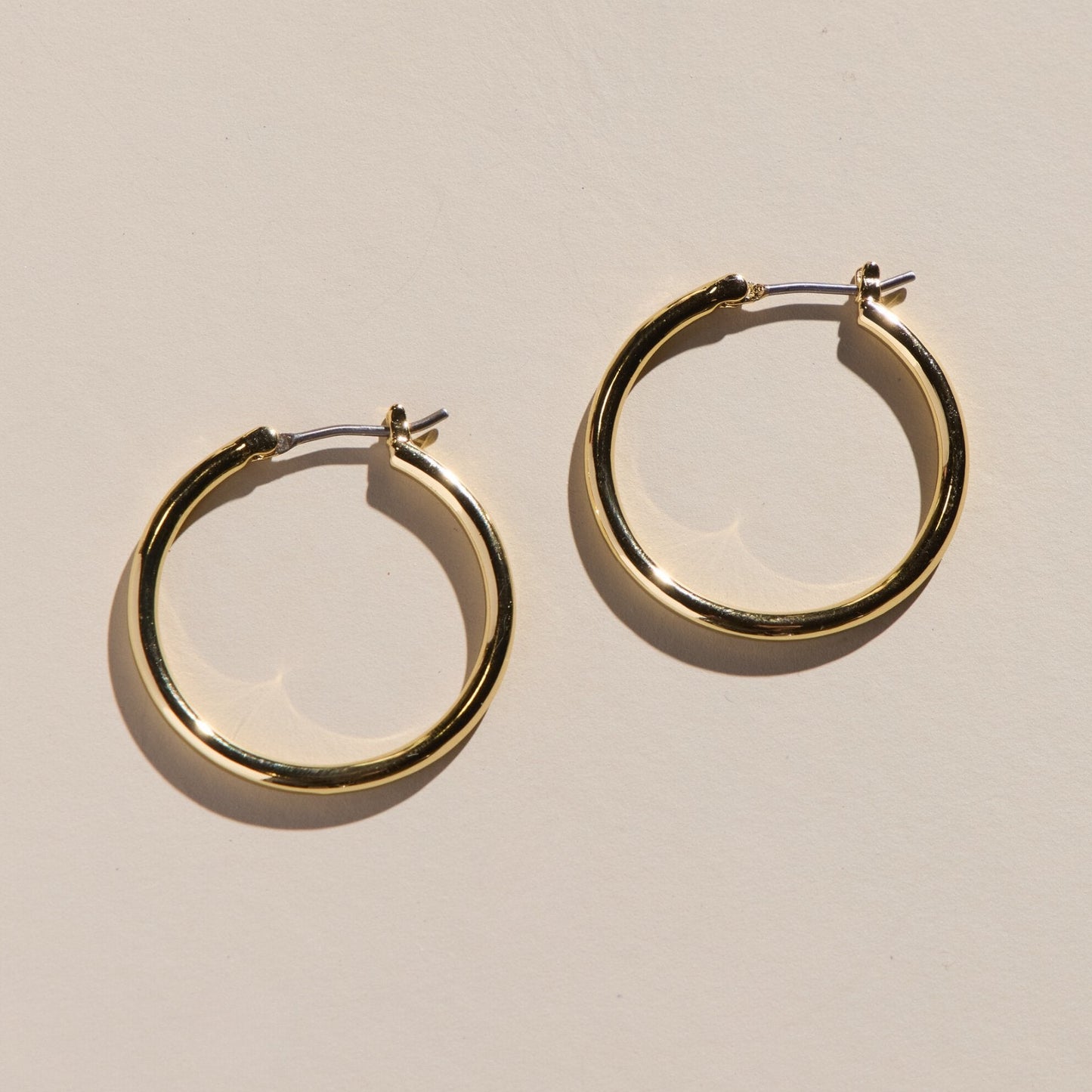 Gold Halo Hoops