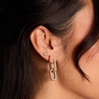 Gold Classics Dainty Earring Set