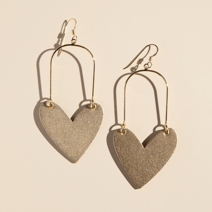 Gold Satin Sweethearts