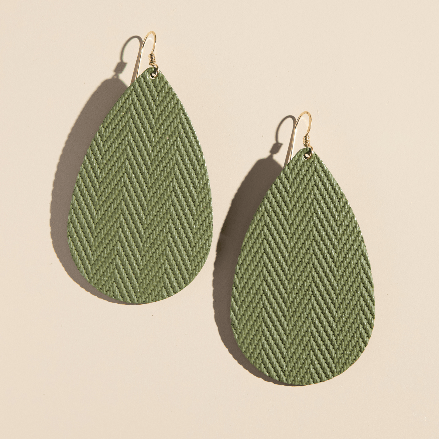 Green Palm Teardrops