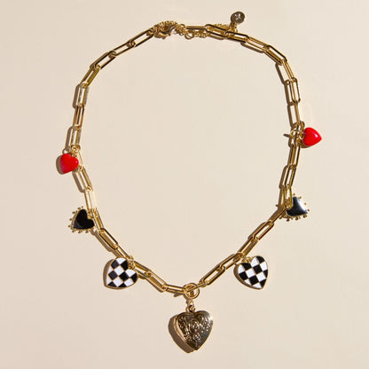 Heartbreaker Charm Necklace