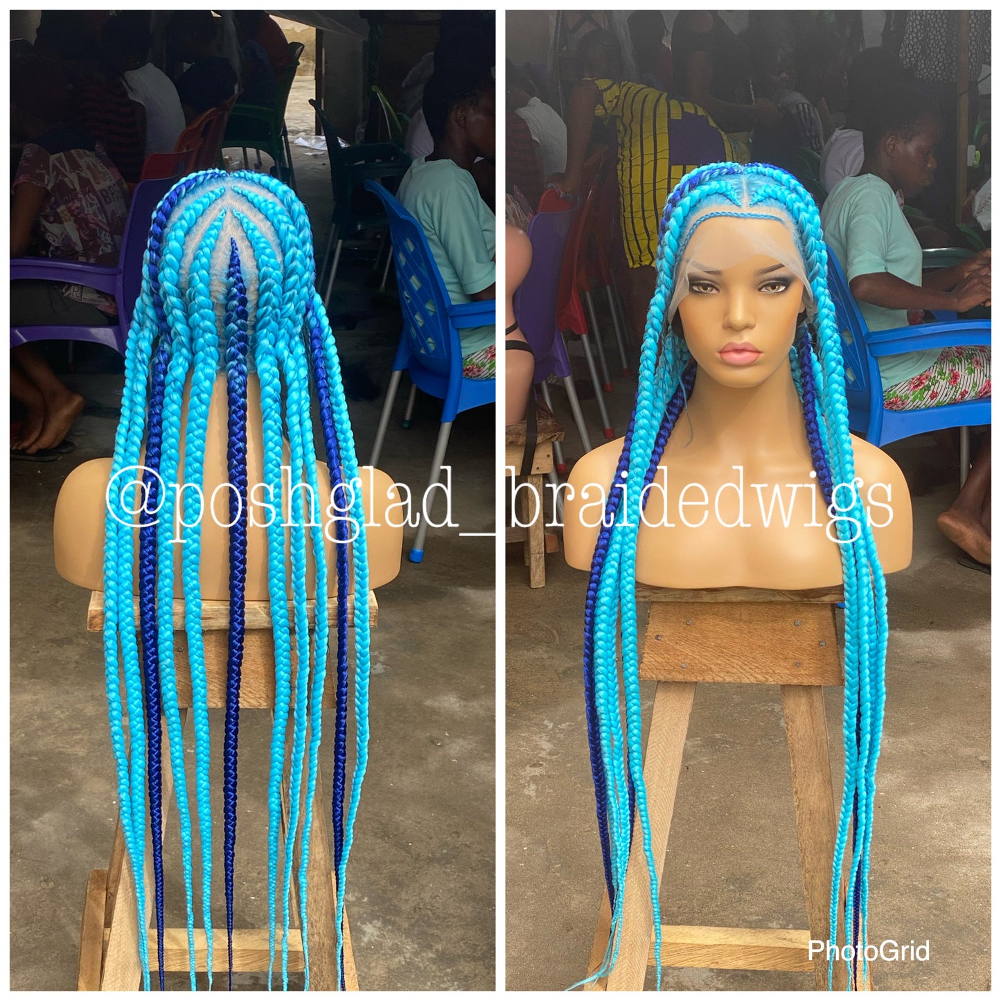 POP SMOKE ON LIGHT BLUE