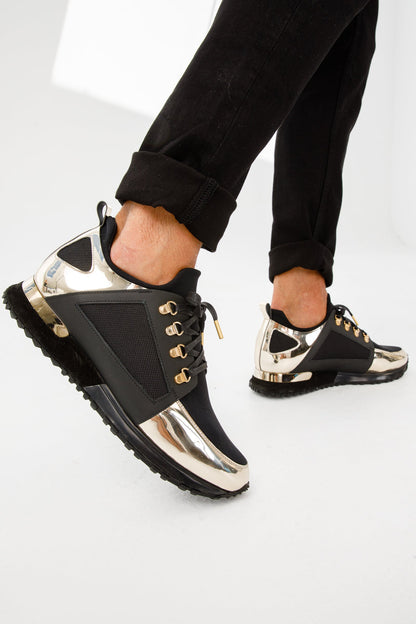 The Emir Gold Leather Men Sneaker Limited Edition