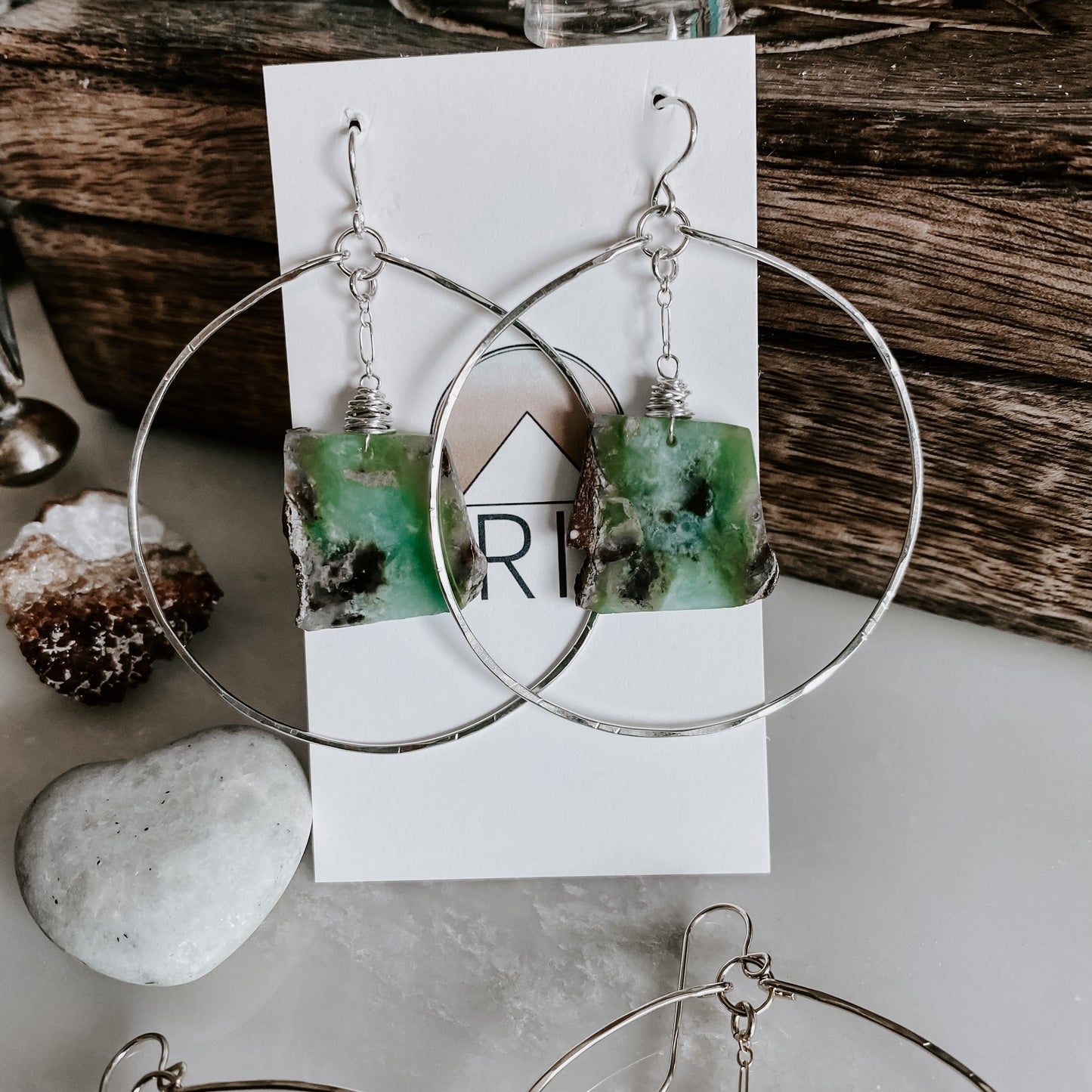 Coastline Hoop Earrings