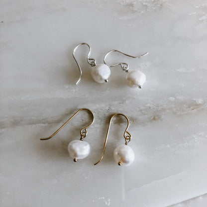 Pearl Baby Drop Earrings