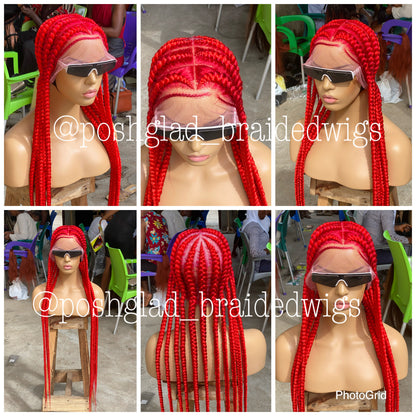 POP SMOKE IN FIRE RED