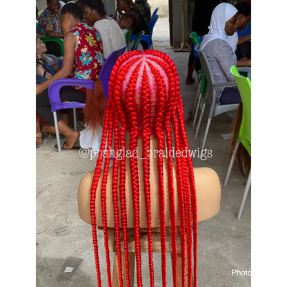 POP SMOKE IN FIRE RED