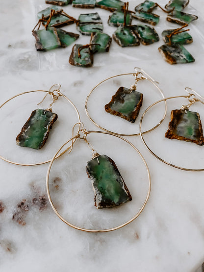 Coastline Hoop Earrings