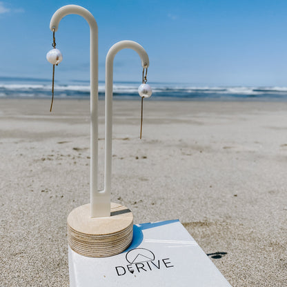 Sea Breeze Threader Earrings