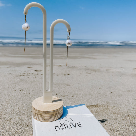 Sea Breeze Threader Earrings