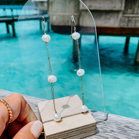 Vahine Pearl Earrings