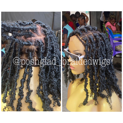 Short Butterfly Locs - Rebecca
