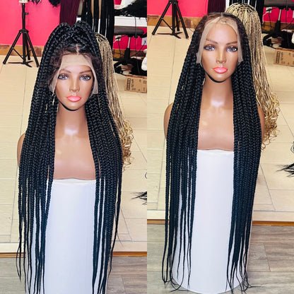 Jumbo box braids