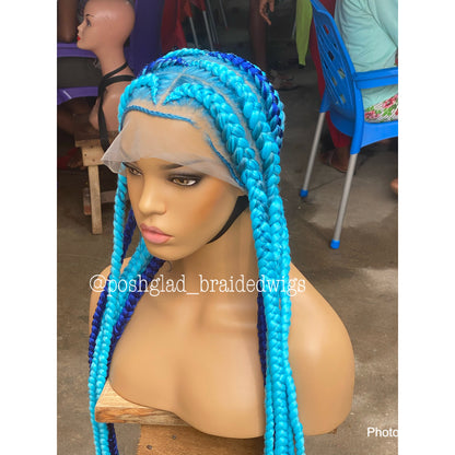 POP SMOKE ON LIGHT BLUE