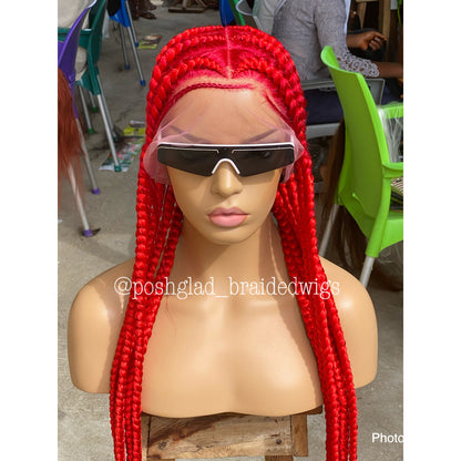 POP SMOKE IN FIRE RED