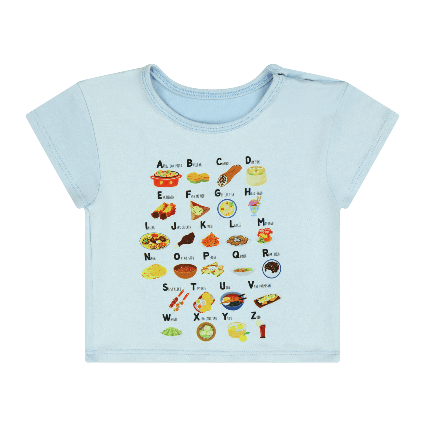 Infant Alphabet T-Shirt | Multicultural Kids Clothing