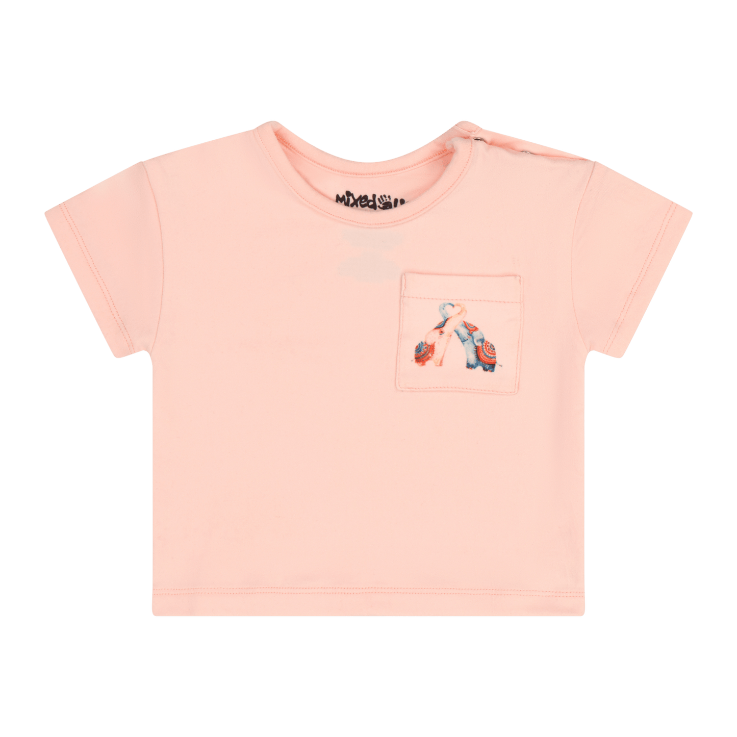 Infant Elefante Pocket T-Shirt | Multicultural Kids Clothing