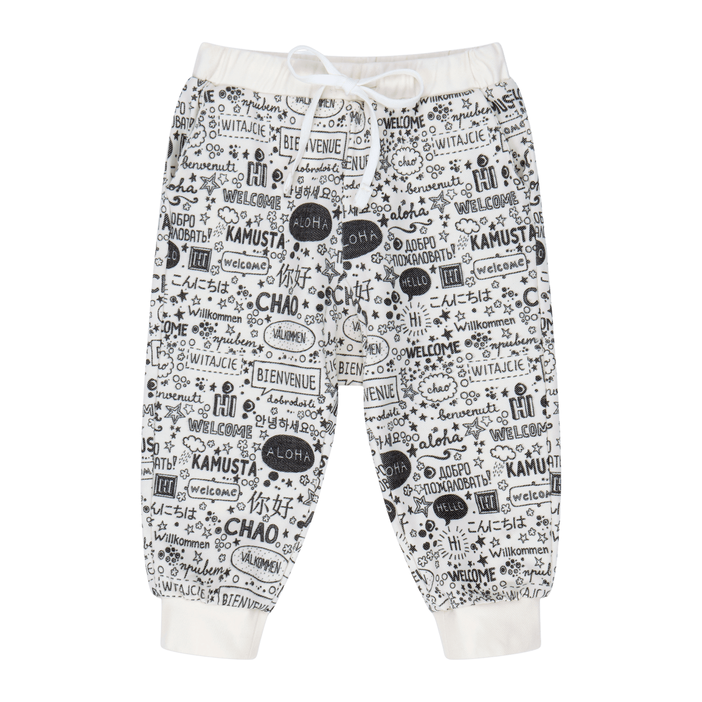 Infant Hello Jogger Set | Multicultural Kids Clothing