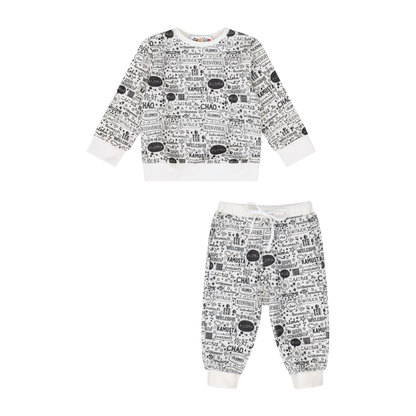 Infant Hello Jogger Set | Multicultural Kids Clothing