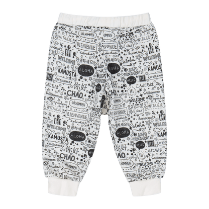 Infant Hello Jogger Set | Multicultural Kids Clothing