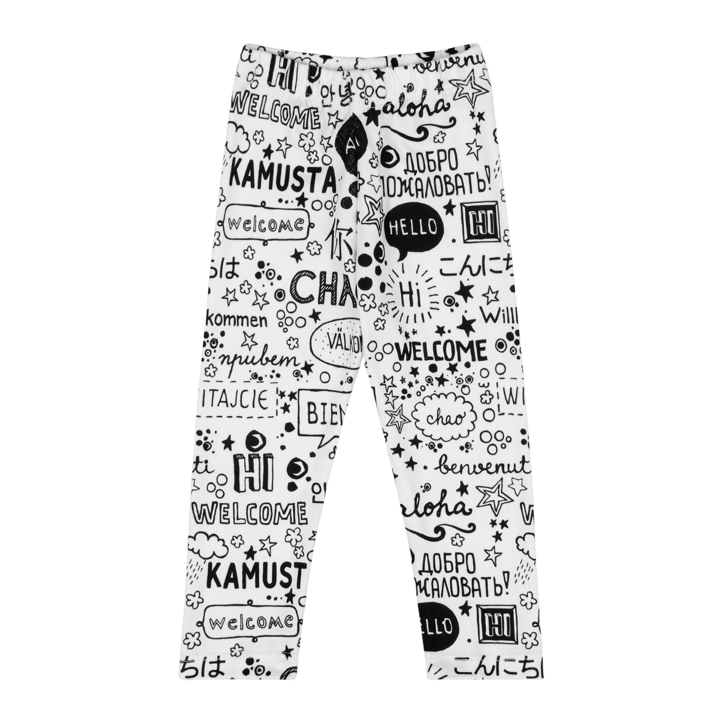 Infant Hello Leggings | Multicultural Kids Clothing