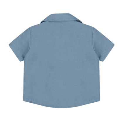 Baby Hemd Short Sleeve Button Down Shirt | Multicultural Kids Clothing